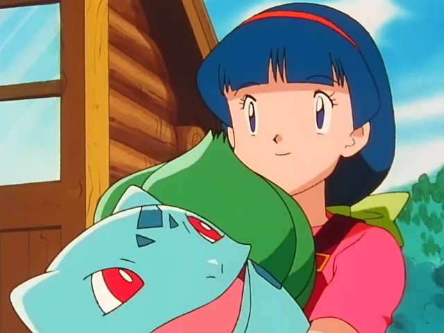 Bulbasaur_and_Melanie Pokémon Season 1 Episode 10 review